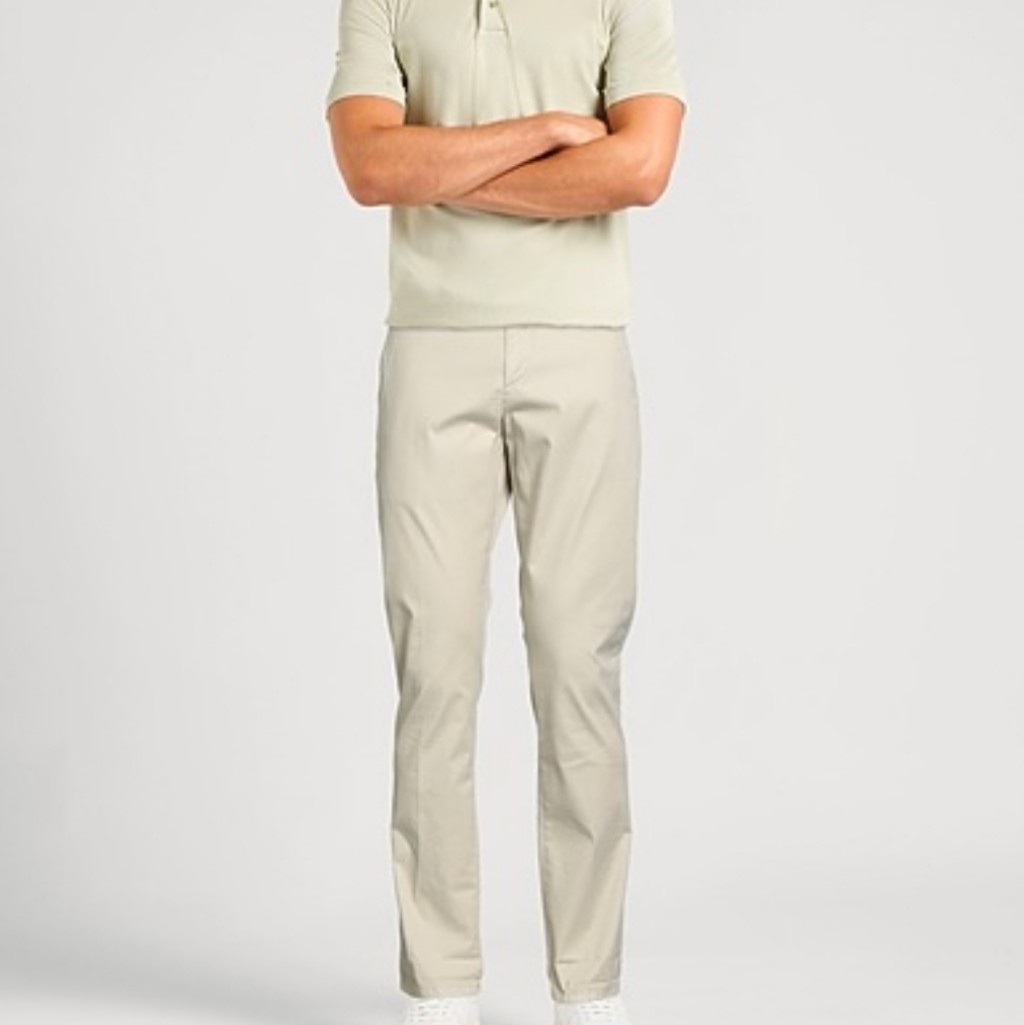 Dondup Men's Casual Khaki Chino Pants Beige 32x32 Nwt Office Business